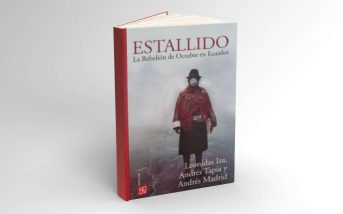 Portada de libro Estallido la rebelión de octubre en Ecuador.