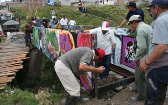 Galerías quebradas, vecinos de Santo Thomas de Guamaní, 2009.