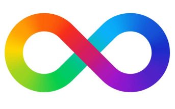 “El autismo no es lineal, es un espectro, una condición diversa. El logo con el que se identifica a la comunidad autista es el símbolo del Infinito Multicolor”.