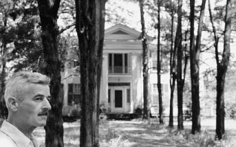 William Faulkner en la casa Rowan Oak.