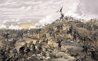 Asalto del ejército francés a Malakoff, la fortificación rusa más importante, frente a Sebastopol, el 7 de septiembre de 1855, durante la Guerra de Crimea.