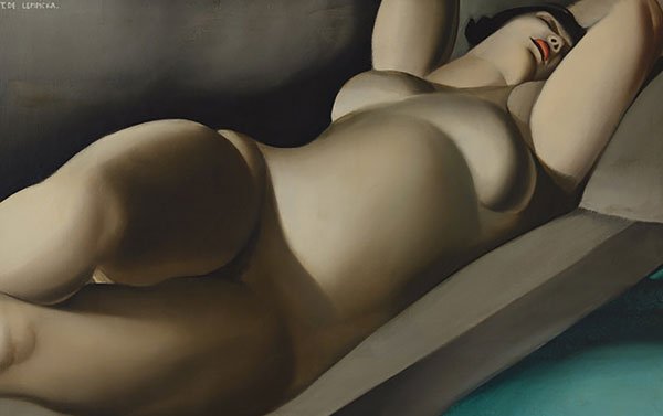 Tamara de Lempicka, la artista total. 9 La bella Rafaela, 1927, óleo sobre lienzo.