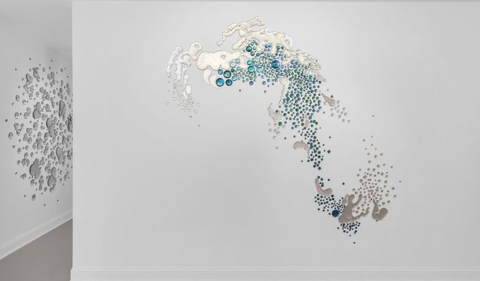 Rob Wynne, la belleza no buscada. 3 OH2/H2O, 2017.