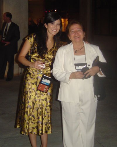 Gabriela Calderón 5 Con Dorita de Ampuero en la Mont Pelerin Society General Meeting, Guatemala en 2006.