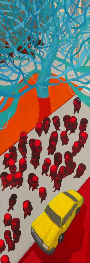 Echeverría Kossak. Los espacios y el poder. 5 Camuflaje, 2011.