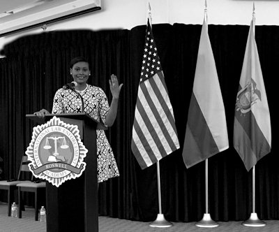 Diana Salazar. La mujer que fiscaliza al poder. 5 Conferencia sobre lavado de activos en la academia de ley y orden de Roswell, Estados Unidos, 2016.