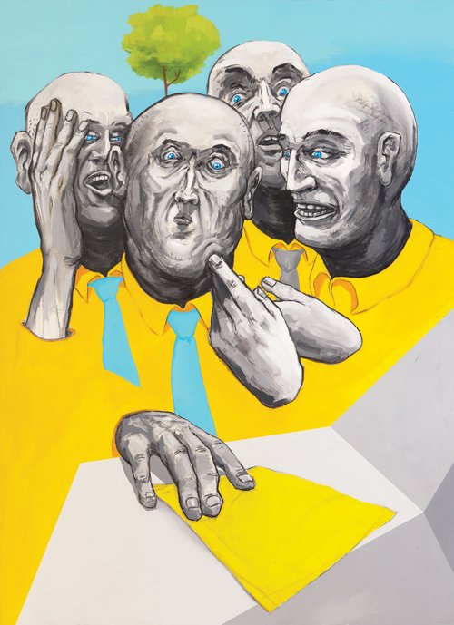 Echeverría Kossak. Los espacios y el poder. 3 El acuerdo, 2014.