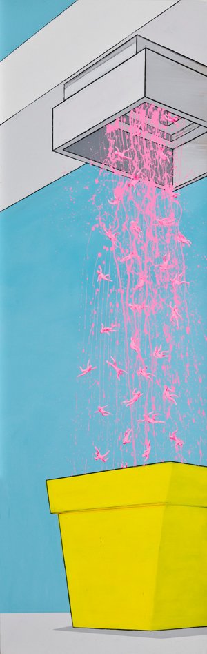 Echeverría Kossak. Los espacios y el poder. 6 Liquidez, 2012.