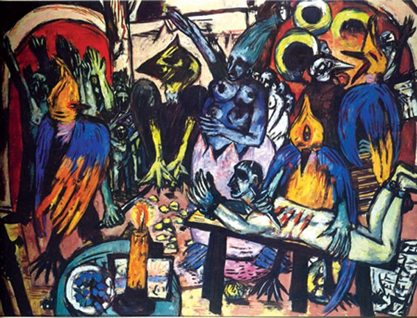 Max Beckmann en Nueva York. 6 Bird's-Hell, 1938.
