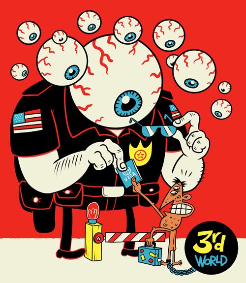 Nueve horas detenido por la Migra. 1 Migración---1