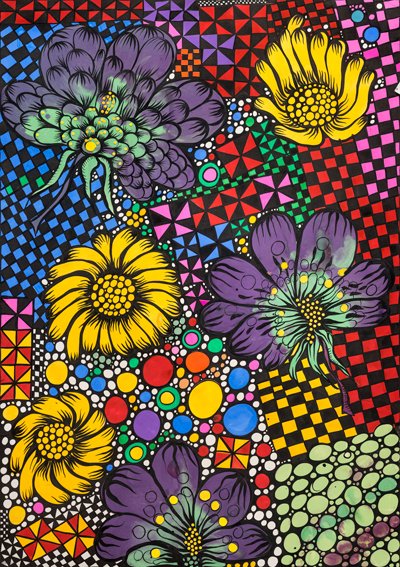 La galaxia de Ana Fernández. 3 Flores negras, 2016.