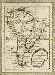 La cartografía de los jesuitas quiteños 2 28-CARTA-RAPPRESENTANTE--L´AMERICA-MERIDIONALE