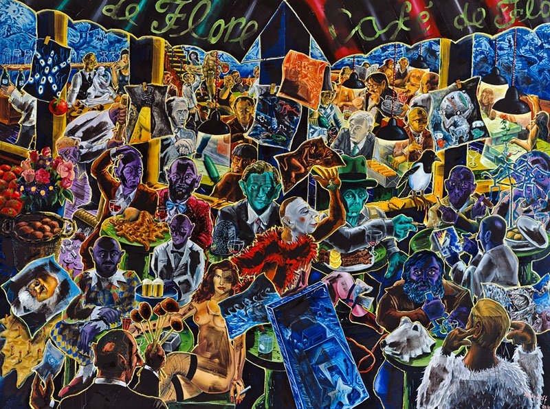 Jörg Immendorff, rebeldía convertida en arte. 3 Galería---7