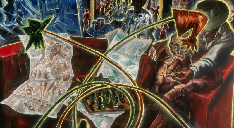 Jörg Immendorff, rebeldía convertida en arte. 2 Galería---6