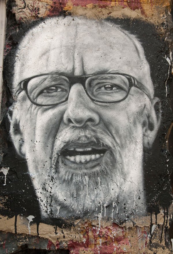 Jörg Immendorff, rebeldía convertida en arte. 6 Autorretrato, Jörg Immendorff.