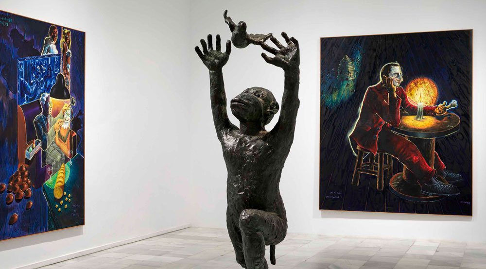 Jörg Immendorff, rebeldía convertida en arte. 4 La exposición del Museo Reina Sofía repasa cuatro décadas del pintor alemán, uno de los más influyentes, controvertidos y reivindicativos del siglo XX.