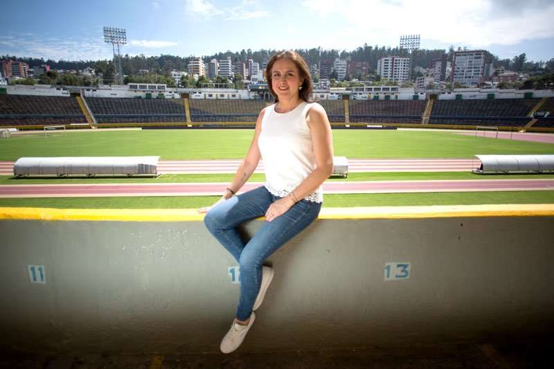 María Sol Muñoz, la ecuatoriana que llegó al buró de la FIFA 1 Mujer representante de de Conmebol y FIFA.