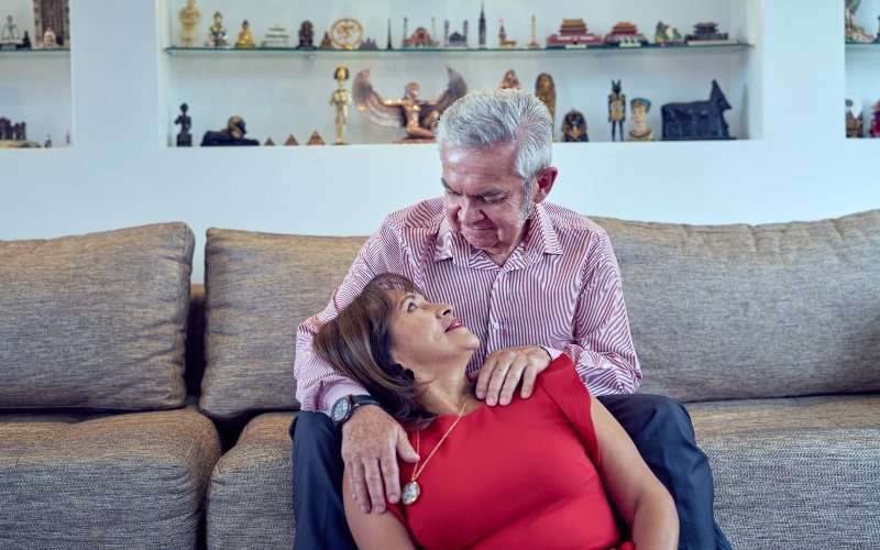 Lo que significó el ‘amor en tiempos de covid-19’ para adultos mayores 1 Amor covid fotografias