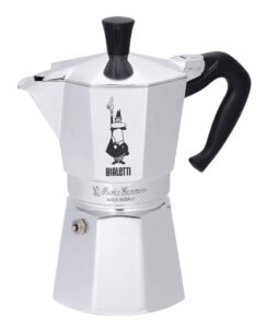 Bialetti Moka Pot 6 cups front e1593381473148