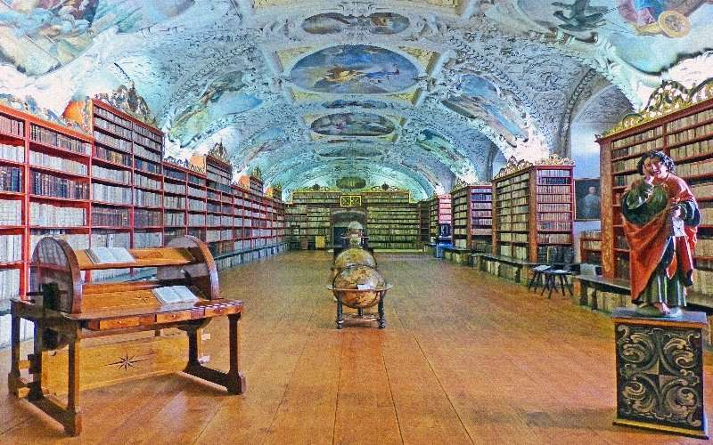 La biblioteca más hermosa de Praga 5 Biblioteca Praga strahov