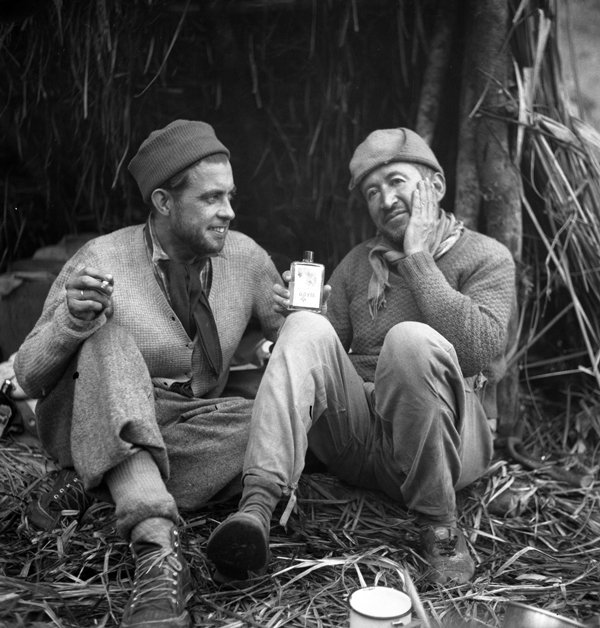 Vida y aventura de Rolf Blomberg. 2 Con Luis Andrade, 1949.