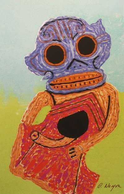 Carlos Neyra, pionero en la serigrafía manual pictórica 3 Carlos Neyra