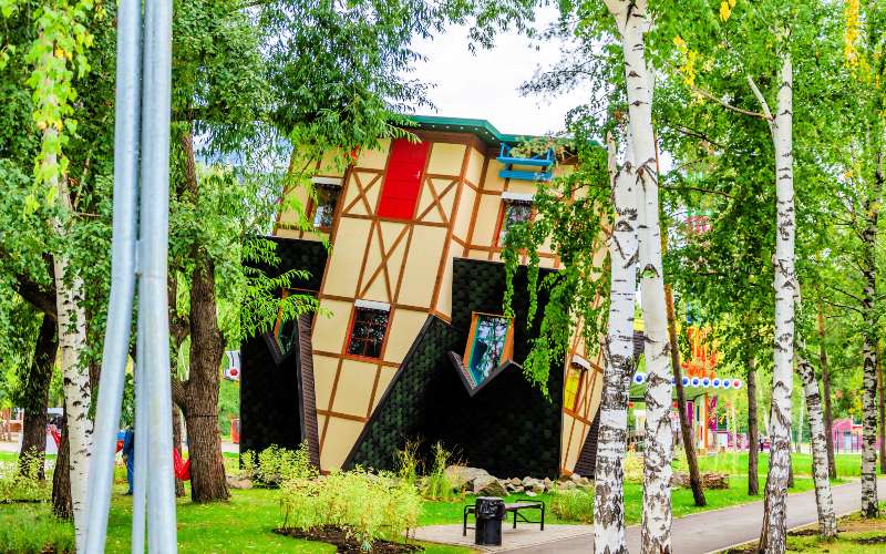 Raros atractivos turísticos 1 Casa al reves 1