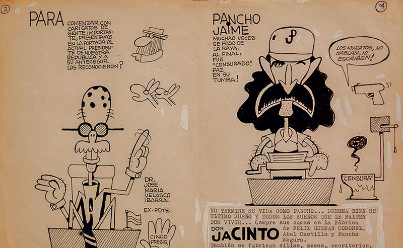 Contaminados 3 Pancho Jaime y el primer periódico chúcaro, publicado en 1986.