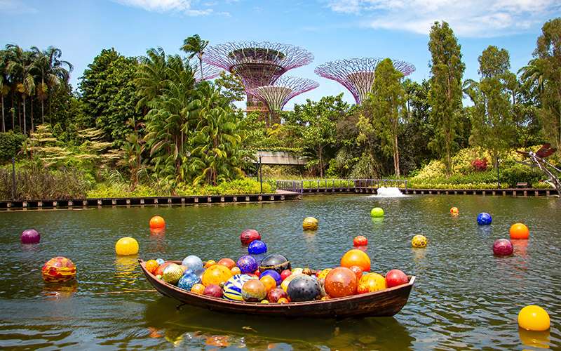Los jardines de cristal 1 Dale Chihuly.