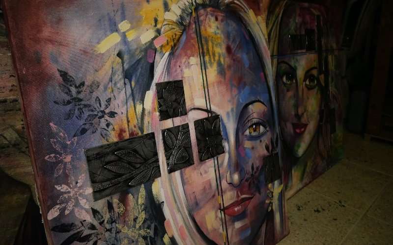 Dominiky: “el arte es un juego que me lo tomo en serio” 1 Dominiky arte