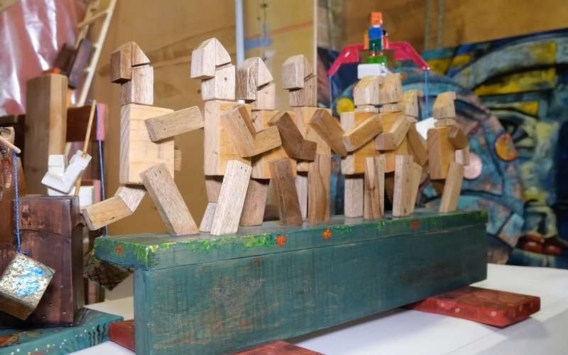 Dominiky: “el arte es un juego que me lo tomo en serio” 3 Dominiky arte