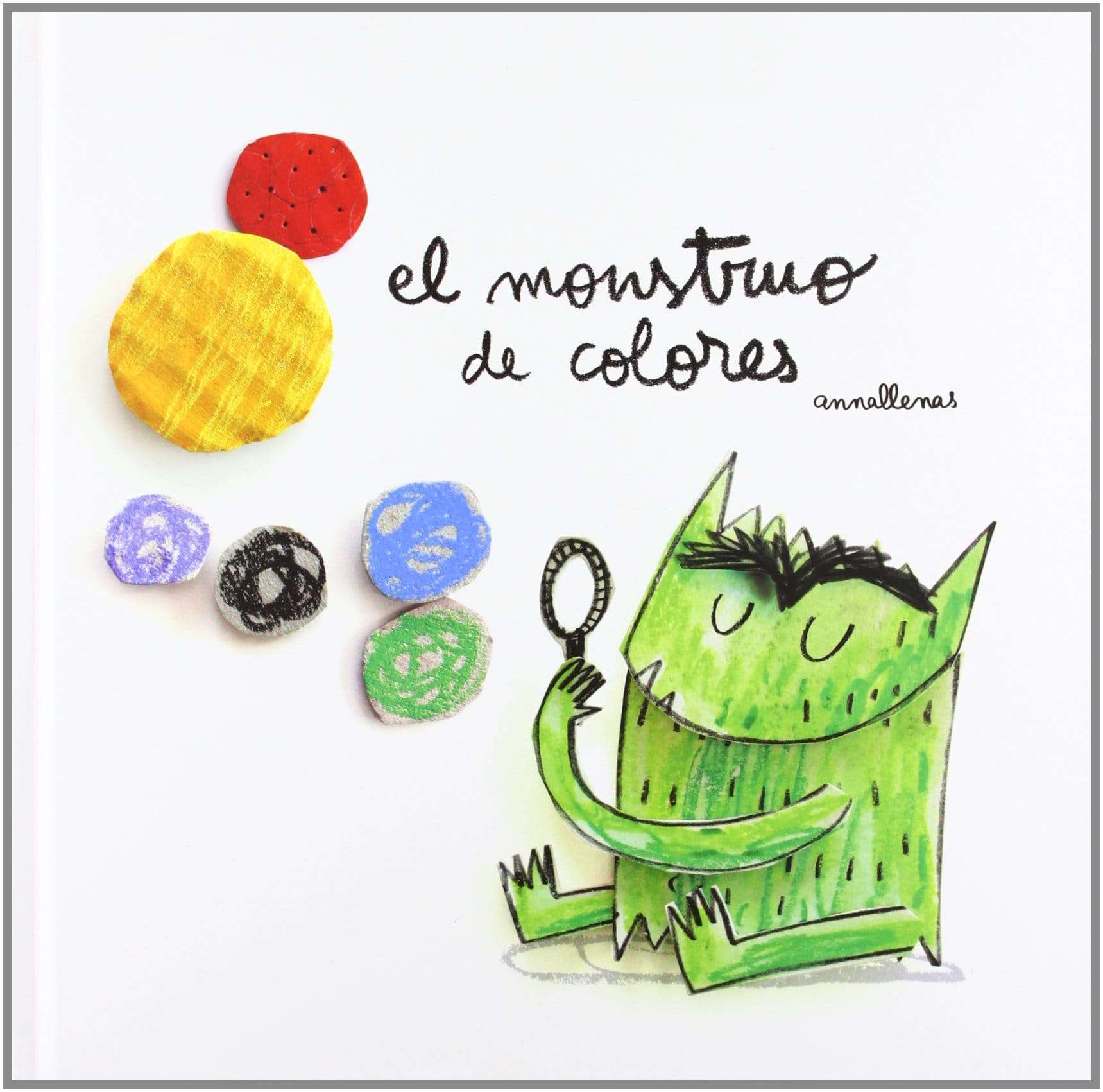 Literatura infantil, cinco historias de monstruos, amor, fantasía y amistad 3 El monstruo de colores 1