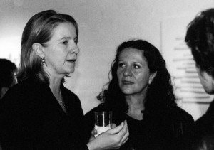 Dani Elie. 5 En la inauguración de su muestra en la Sala de Arte Contemporáneo.