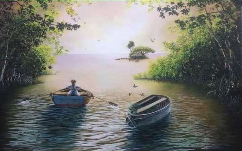 El ‘paisajismo filosófico’ del cubano Esteban Machado 1 Esteban Machado paisajismo