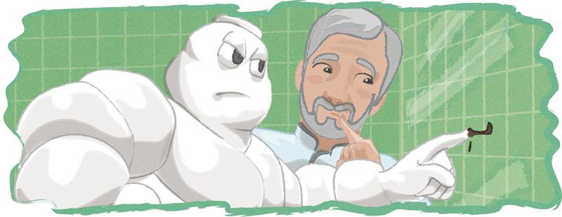 Estrella Michelin y la de los virus. 1 Firma---Dávila