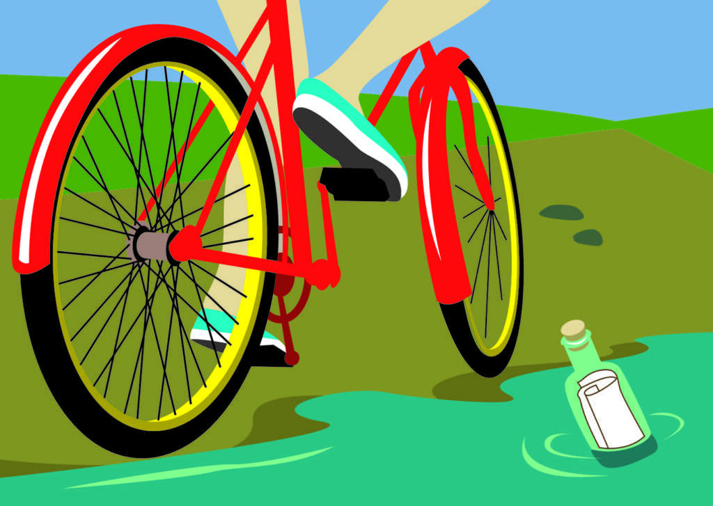 Bicicletas, historia y fe 2 Firma Franco