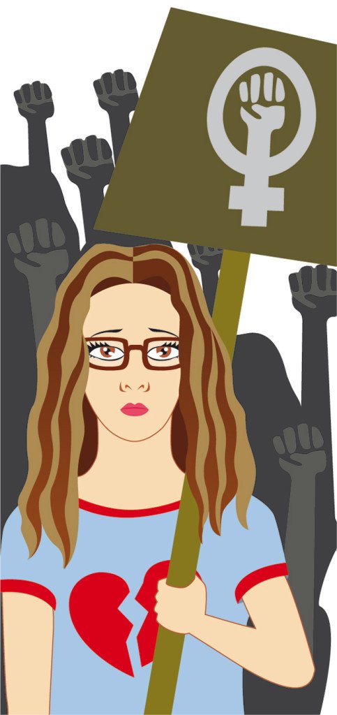 Feminista y llorando por un imbécil 1 franco15