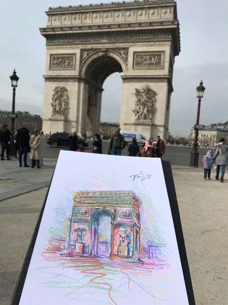 Franz del Castillo, de la veloz caricatura al ‘realismo espontáneo’ 1 Franz Del Castillo