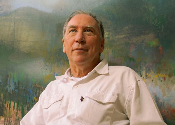 Ariel Dawi, fiel a la pintura. 1 Galería---1-1