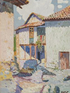 Cuando Bellas Artes se escribía con mayúsculas. 5 Paisaje urbano, José Espín, siglo XX.