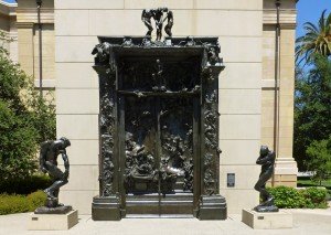 Rodin: Un paseo por su vieja casa 3 Gates_of_Hell_sculpture_by_Rodin_surrounded_by_Adam_and_Eve-222