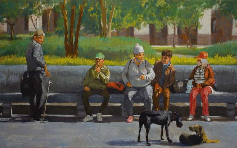 Ilowasky Ganchala: “mi hábito y mi urgencia es pintar” 6 Ilowasky Ganchala