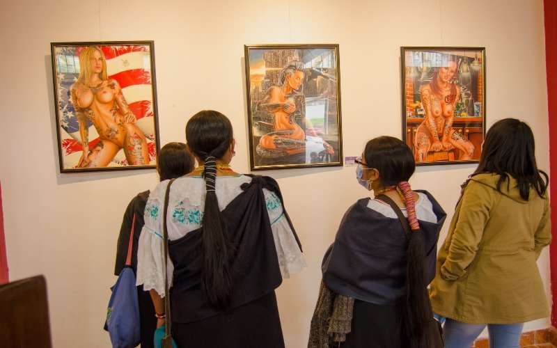 Imbabura reúne la muestra ‘Jatary Warmi’: ¡Levántate mujer! 4 Imbabura Jatary Warmi cuatro