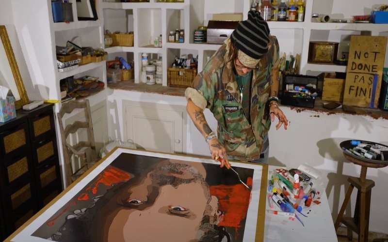 El arte digital en NFT del actor Johnny Depp 1 Johnny Depp