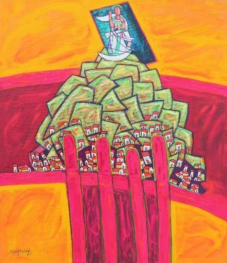 Solidaridad: el eje artístico del pintor José Bastidas 5 José Bastidas