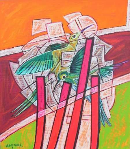 Solidaridad: el eje artístico del pintor José Bastidas 4 José Bastidas