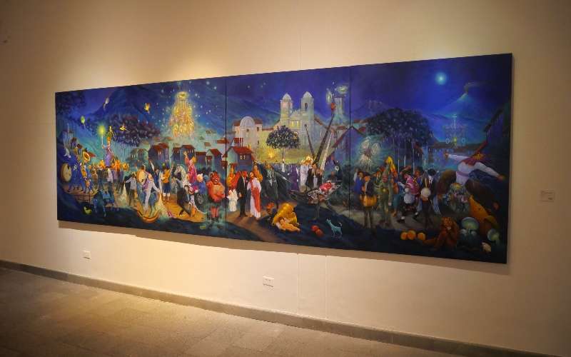 Lo onírico y semi-abstracto de Luis Medina 3 Luis Medina arte