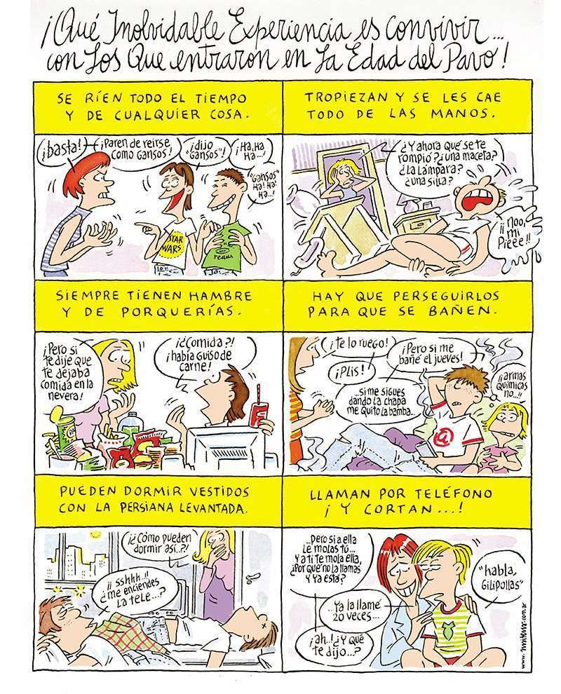 ¡Qué inolvidable experiencia es convivir... con los que entraron en la edad del pavo! 1 Convivir con adolescentes.