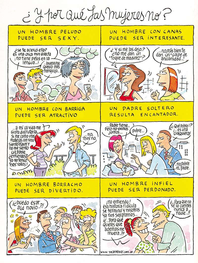 ¿Y por qué las mujeres no? 1 Maitena Las mujeres no 1