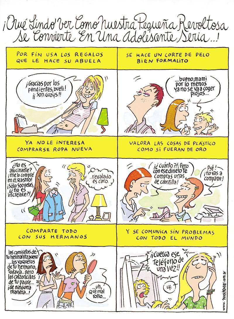 ¡Qué lindo ver como nuestra pequeña revoltosa se convierte en una adolescente seria..! 1 adolescente seria